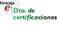 Descuento de certificaciones