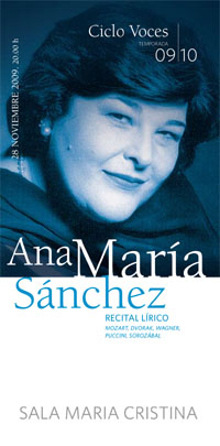 Concierto de Ana María Sánchez - SMC Concierto de Ana María Sánchez - SMC