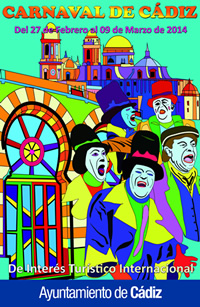 Cartel Carnaval de Cádiz 2014 Cartel Carnaval de Cádiz 2014